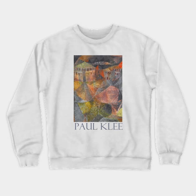 The Hotel (1913) by Paul Klee Crewneck Sweatshirt by Naves